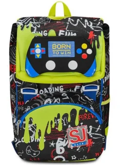 Zaino scuola SJ estensibile Big Born to Fun