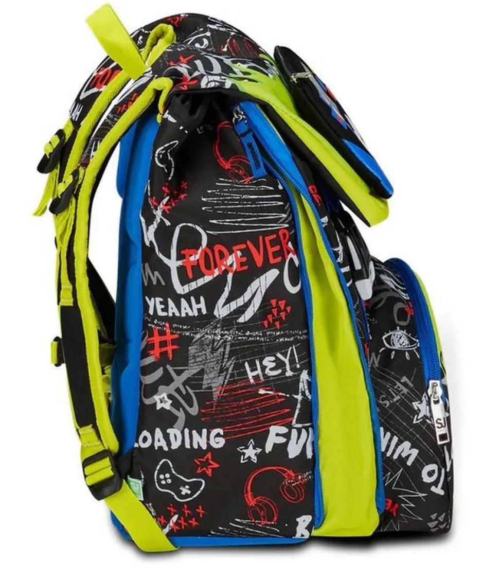Zaino scuola SJ estensibile Big Born to Fun