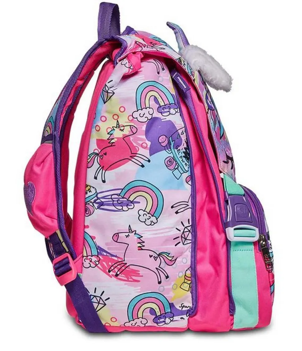Zaino scuola SJ estensibile Big Animali Fantasy Girl