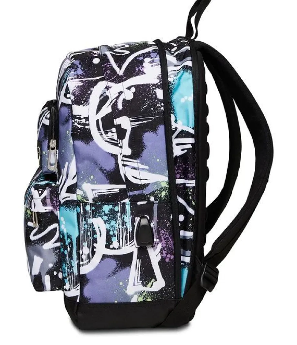 Zaino Seven The Double Pro Pockets estensibile Violet
