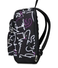 Zaino Seven The Double Pro Pockets estensibile Jet Black