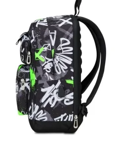 Zaino Seven The Double Pro Pockets estensibile Fluo Green