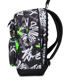 Zaino Seven The Double Pro Pockets estensibile Fluo Green