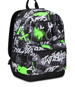 Zaino Seven The Double Pro Pockets estensibile Fluo Green
