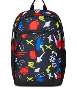 Zaino Seven The Double Pro XXL Detach Reversibile Graffiti Load Jet Black