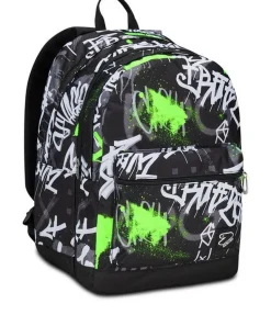 Zaino Seven The Double Pro XXL Detach Reversibile Fluo Green
