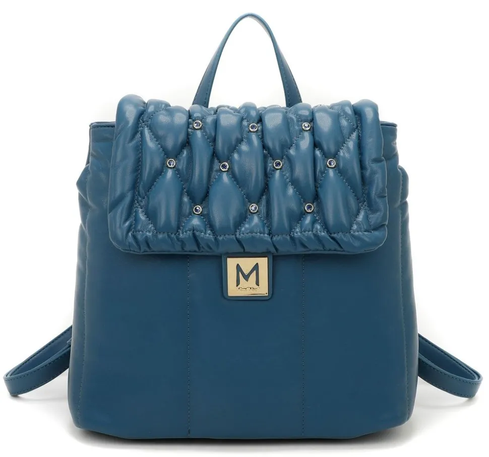 Zaino trapuntato con strass Mimì-Muà Ottanio