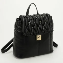 Zaino trapuntato con strass Mimì-Muà Nero