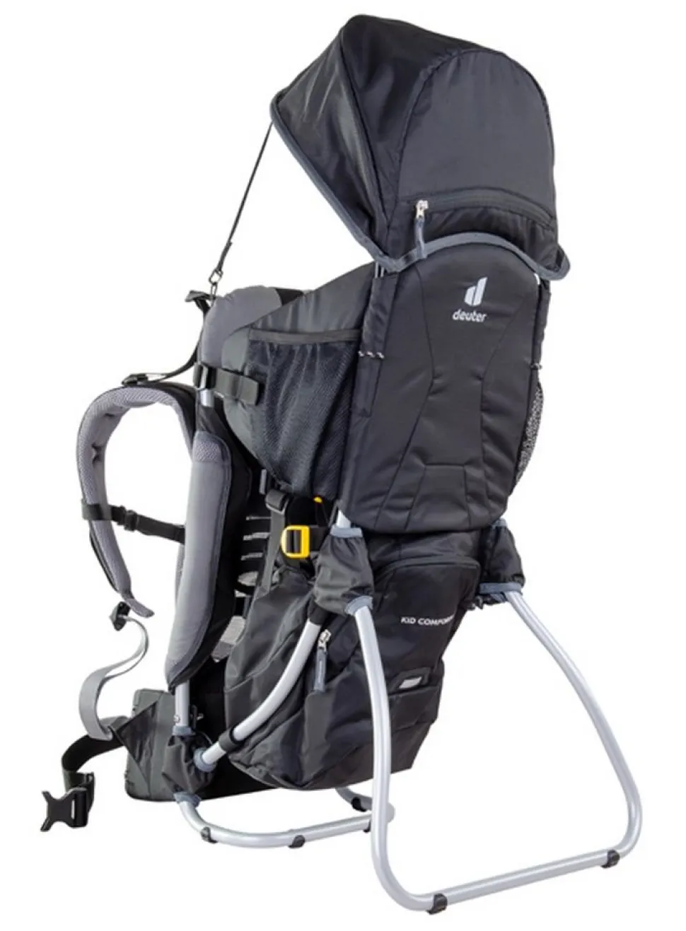 Zaino trekking porta bimbo Deuter Kid Comfort I Nero
